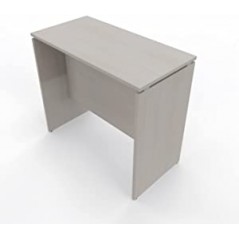 NEWFORM - Scrivania alta/alternativa Bancone 160 x 80 x 105 cm con piani in legno sp.25mm - Colore Frassino Virgilio
