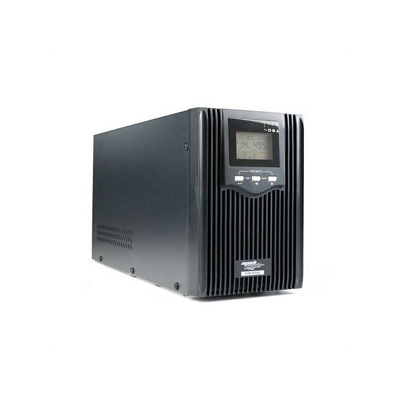 UPS Line Interactive 2400VA, Onda Sinusoidale Pura, Stabilizzatore AVR, 3 Batterie 12V/8Ah, 3 Uscite IEC, Porta USB e RJ45