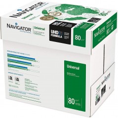 Bancale 240 risme Formato A4 Navigator Universal risma carta A4 21x29,7cm 80gr per ufficio, stampa e fotocopie