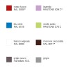 Scaffale 4 ripiani componibile H148 cm - Colore Grigio Martellato