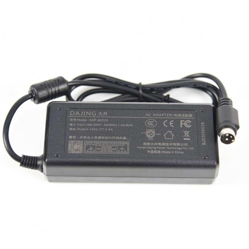 Alimentatore per stampante termica 3pin AC 3Pin AC r  - 24V 2.5A