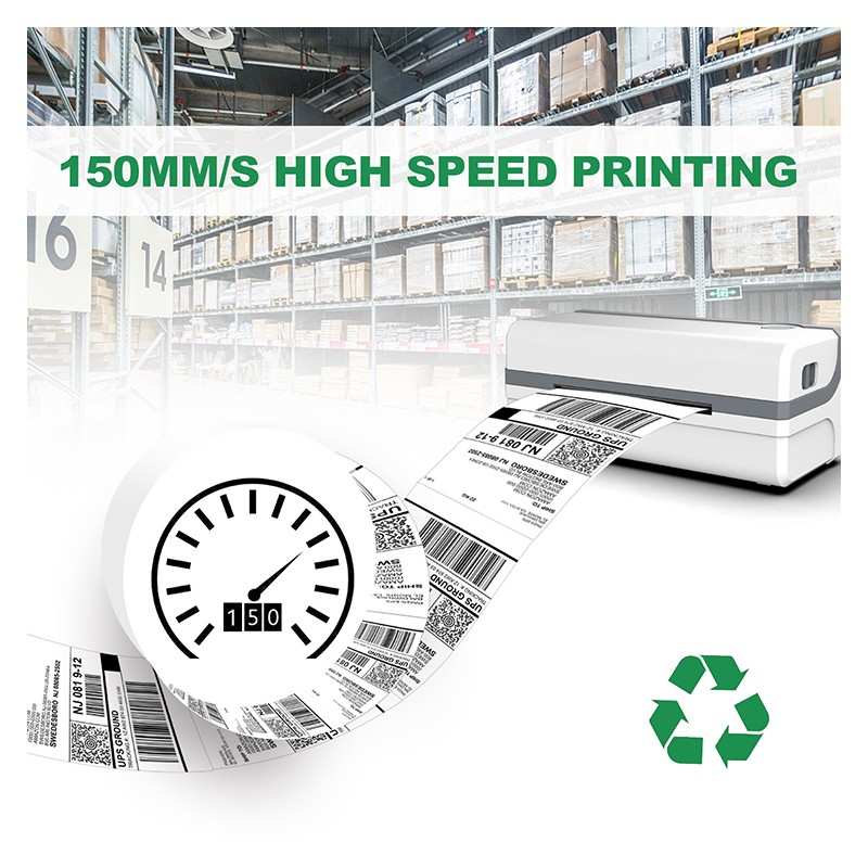 RP420 - Etichettatrice stampante termica diretta - USB, Bluetooth - 127 mm/s per etichette con codici a barre 4"