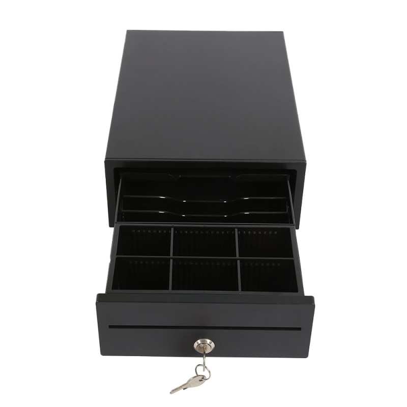 Cassetto Rendiresto HER-208 A4 Compatto - Apertura Elettronica, Metallo & Plastica Durevole