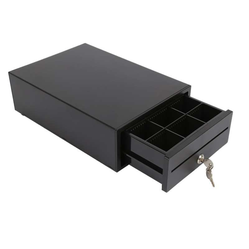 Cassetto Rendiresto HER-208 A4 Compatto - Apertura Elettronica, Metallo & Plastica Durevole