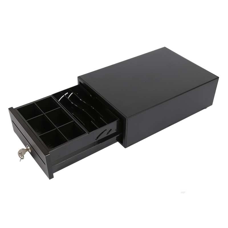 Cassetto Rendiresto HER-208 A4 Compatto - Apertura Elettronica, Metallo & Plastica Durevole