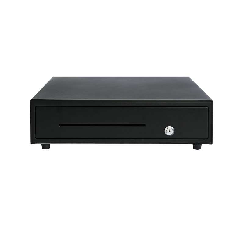 HER-415 Cassetto rendiresto per registratori di cassa big 46X46 cm 4  scomparti regolabili 8 monete