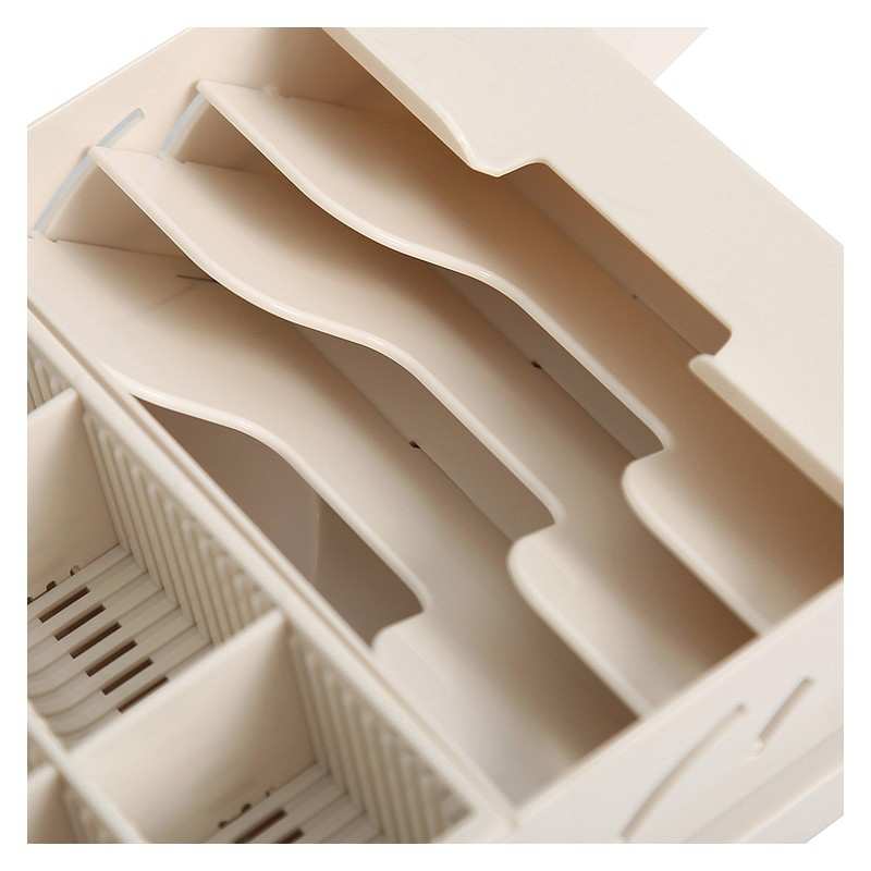 Cassetto portadenaro HER-208 A4 Compatto - Apertura Elettronica Metallo Durevole - bianco