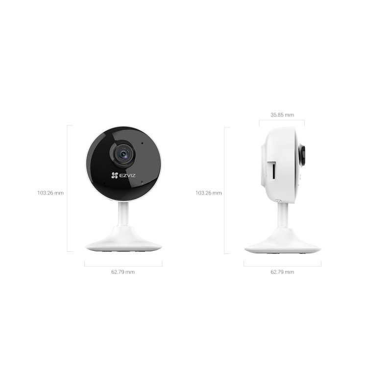 CS-C1C Ezviz - Telecamera smart home C1C-B ad infrarossi con audio e segnalazione acustica