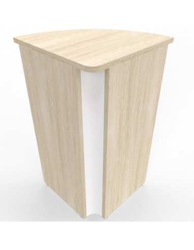 NEWFORM - Angolo Bancone interno 90° con frontale in metallo