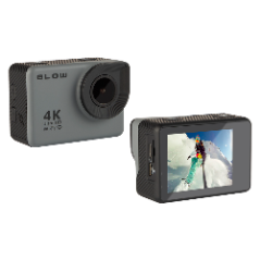 GoPro4U - Videoregistratore WiFi 4K, schermo 2'', campo visivo 170°, impermeabile