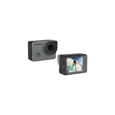GoPro4U - Videoregistratore WiFi 4K, schermo 2'', campo visivo 170°, impermeabile