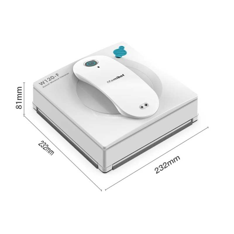 Mamibot iGLASSBOT W120-F Robot lavavetri Automatico Pulizia vetri con funzione di auto-spruzzo d'acqua - colore bianco