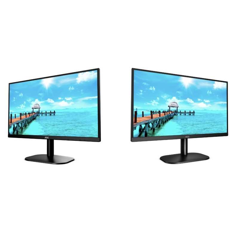 AOC Monitor 23,8" LCD 24B2XDA IPS 75hz HDMI senza cornice, audio integrato