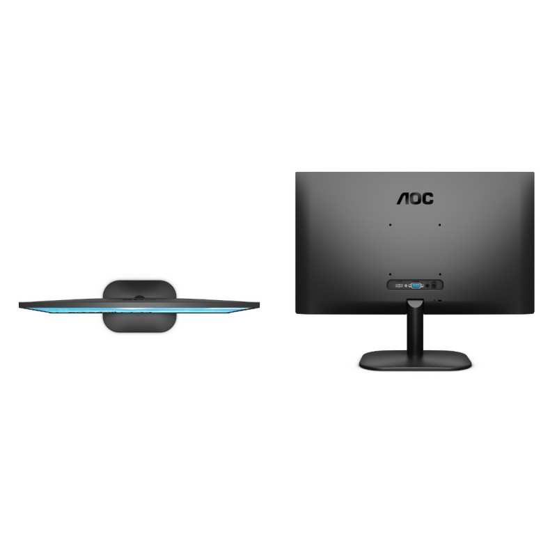 AOC Monitor 23,8" LCD 24B2XDA IPS 75hz HDMI senza cornice, audio integrato