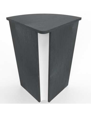 NEWFORM - Angolo Bancone interno 90° con frontale in metallo