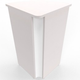 NEWFORM - Angolo Bancone interno 90° con frontale in metallo