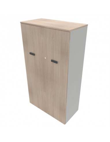 Armadio medio con ante in legno con serratura Tower Evo