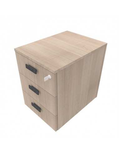 Cassettiera in legno su ruote Tower Evo