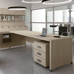 Cassettiera in legno su ruote Tower Evo