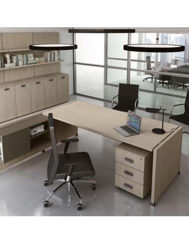 Cassettiera in legno su ruote Tower Evo