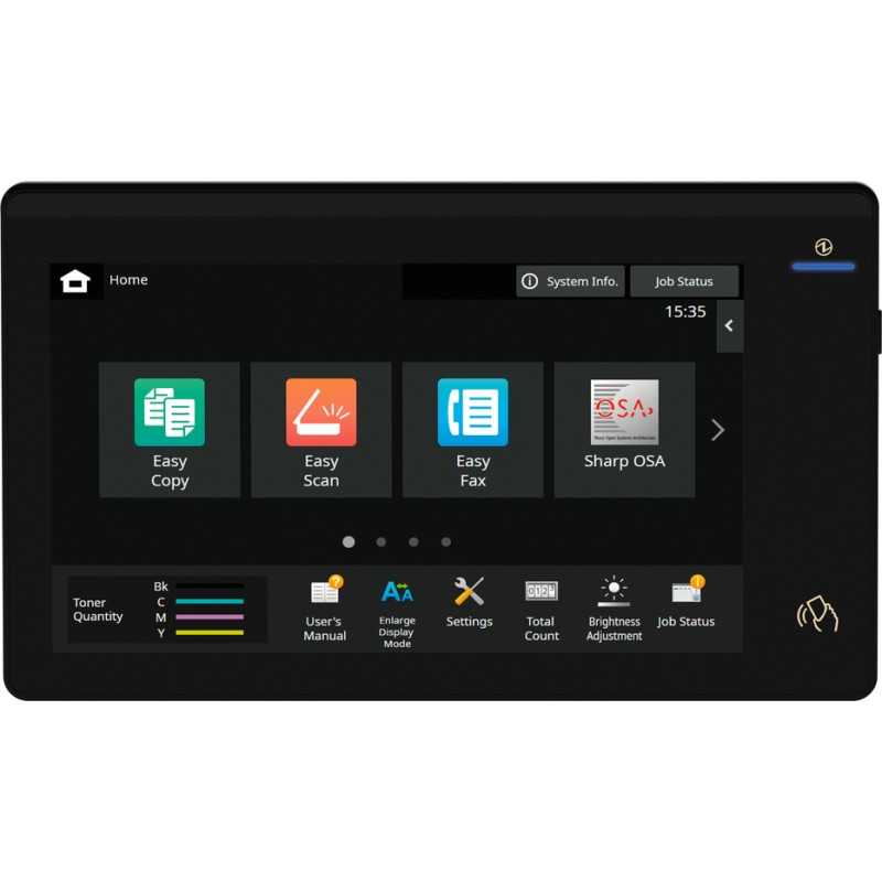 SHARP BP-50C26 Stampante A3/A4 colori fotocopiatrice multifunzione stampante copiatrice scanner di rete