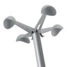 Appendiabiti Caimi Hill design Ø 39 x h 161 cm colore grigio struttura in acciao