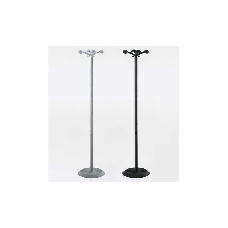 Appendiabiti Caimi Hill design Ø 39 x h 161 cm colore nero - struttura in acciaio