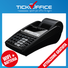 Registratore di cassa Telematico Ok Cash Model M wifi per ambulanti con batteria