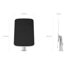 Cs-CMT-Solar Ezviz - Pannello solare per la ricarica delle telecamere a batteria