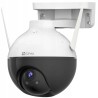 Ezviz C8T- Telecamera esterno WiFi motorizzata 360°, risoluzione 1080p FullHD, microfono integrato