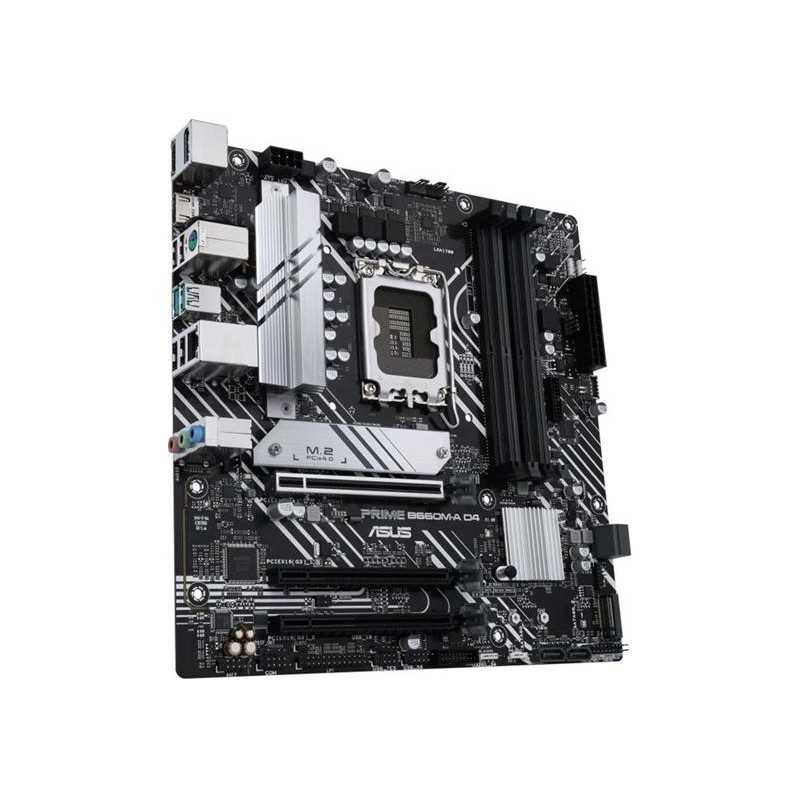 Scheda Madre LGA1700 Asus PRIME B660M-A D4 M.2 DP HDMI TYPE-C mATX