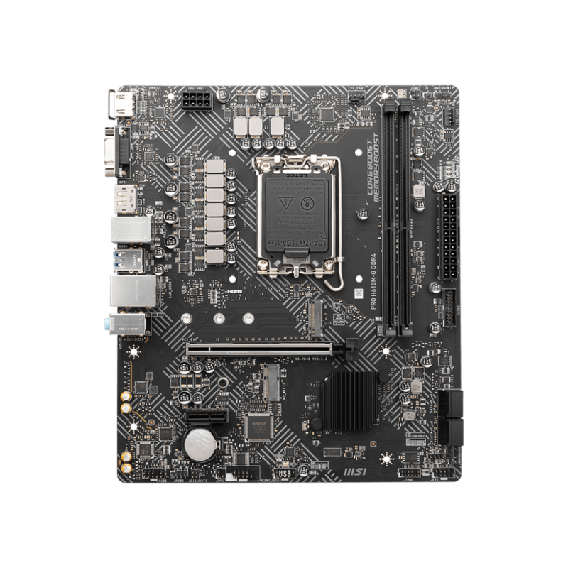 Scheda Madre LGA1700 MSI PRO H610M-G DDR4