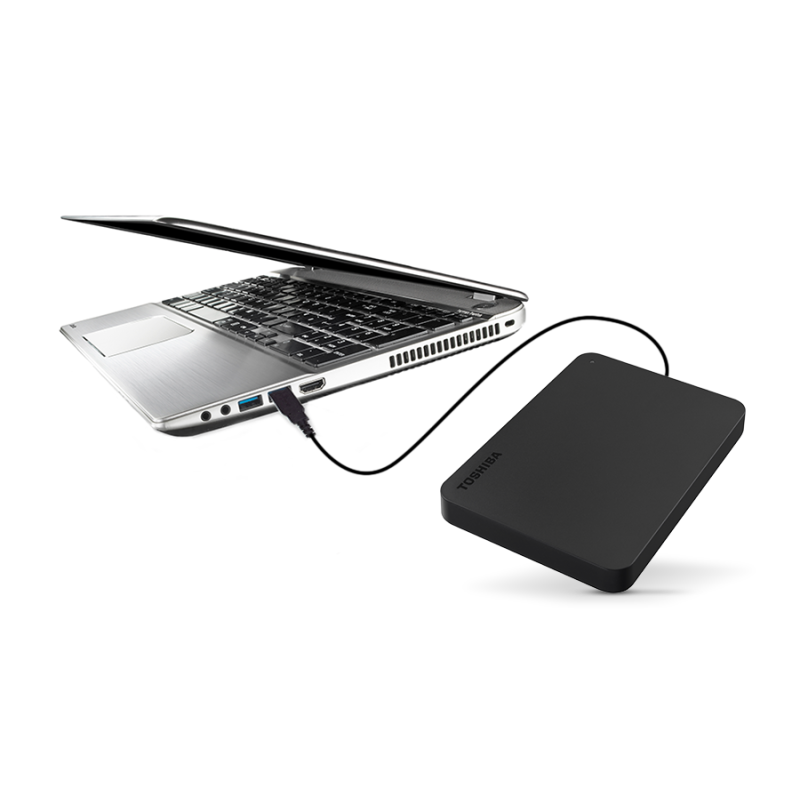 Hard Disk Canvio Basics esterno da 2,5'' 1TB interfaccia USB 3.2