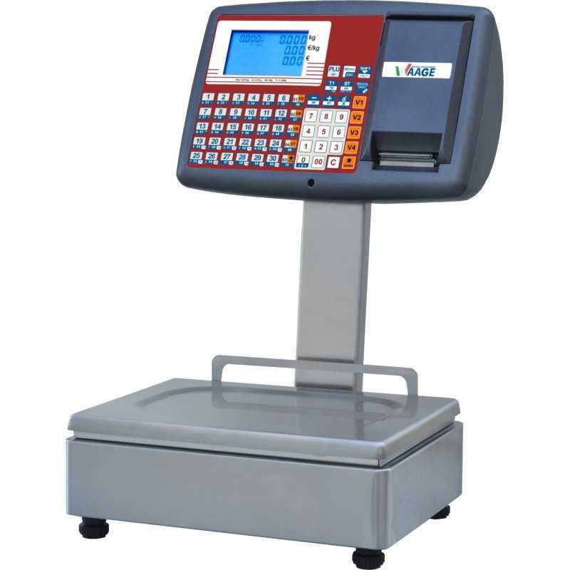 Bilancia waage Crono L Plus 30 kg certificata e omologata supermercati negozi attività di produzione