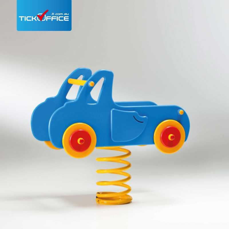 gioco furgone furgoncino pick-up ambini esterno a molla tassellare cementare