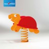 gioco a molla divertimento bambini tartaruga per agriturismo ristorante scuola asilo villa comunale