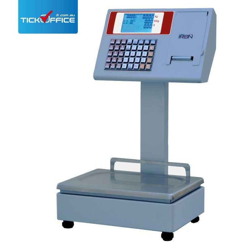 bilanica elettronica con tastiera meccanica carta termica stampante