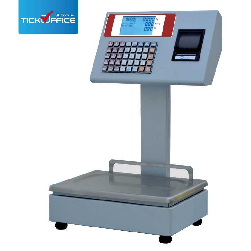 bilancia con tastiera meccanica nori 30kg omologata waage
