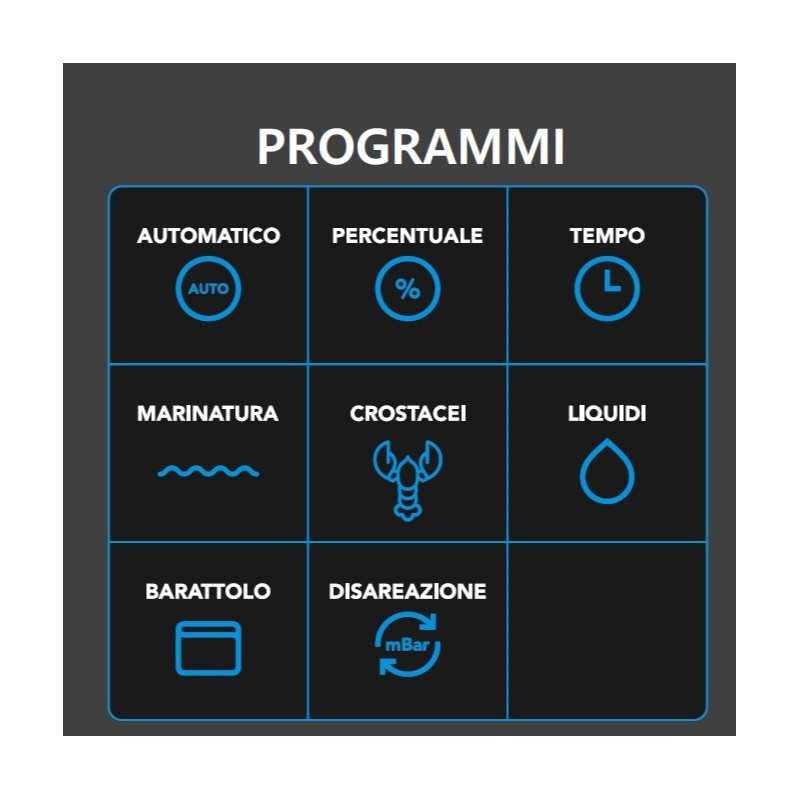 Confezionatrice sottovuoto a campana carrellata Touch Smart-2/50C