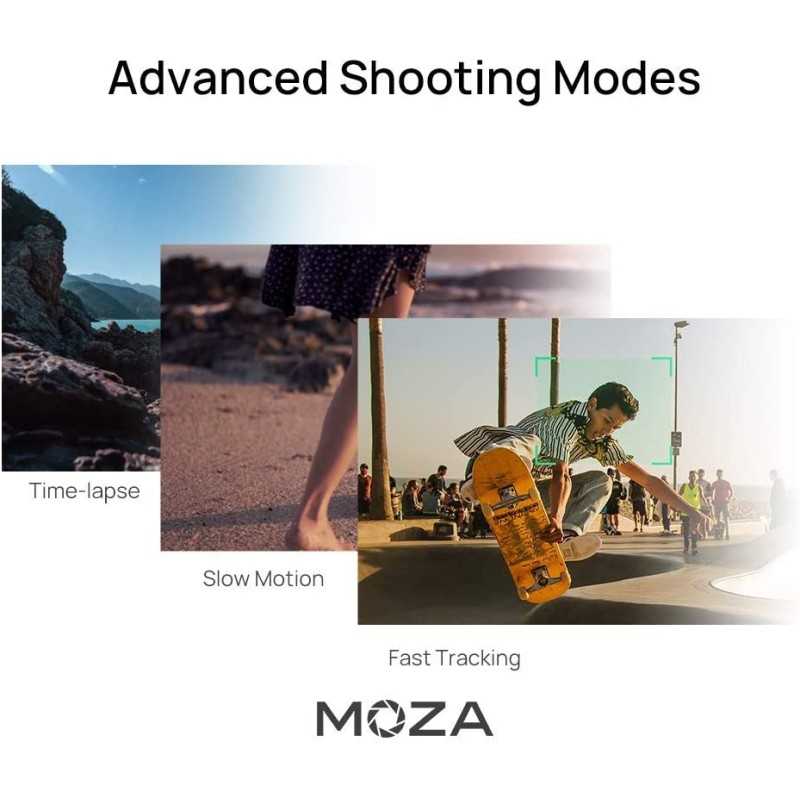 MOZA MINI MX - Stabilizzatore motorizzato 3 assi cardanico foto video per smartphone iphone