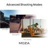 MOZA MINI MX - Stabilizzatore motorizzato 3 assi cardanico foto video per smartphone iphone