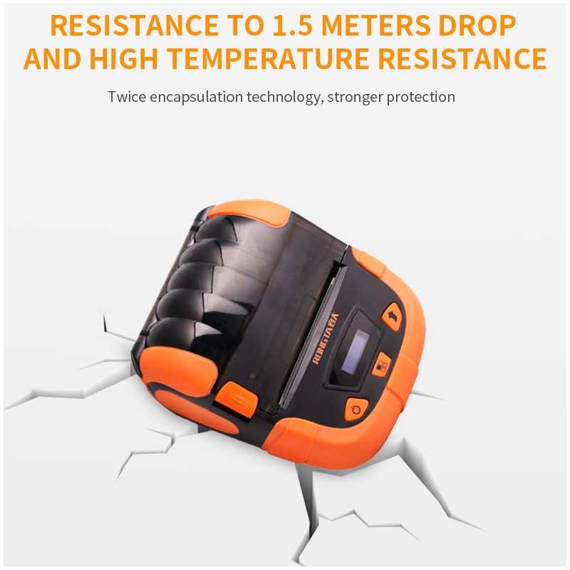 RPP320 - Stampante etichette mobile 80mm termica wifi bluetooth usb