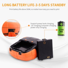RPP320 - Stampante etichette mobile 80mm termica wifi bluetooth usb