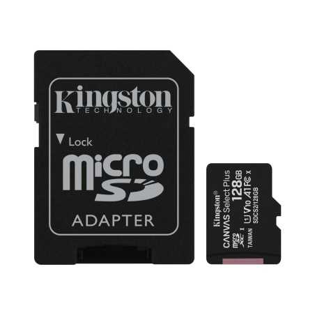Kingston - Micro SD 128GB con adattatore integrato, compatibile con dispositivi Android