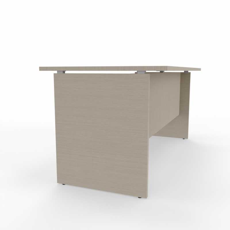 Scrivania Teko 160 x 80 casa ufficio in melaminico Officè colore Rovere Portofino