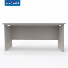 Scrivania 140 x 80 Teko casa ufficio in melaminico Officè colore Grigio Dorian