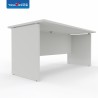 Scrivania 160 x 80 Teko casa ufficio in melaminico Officè colore Bianco