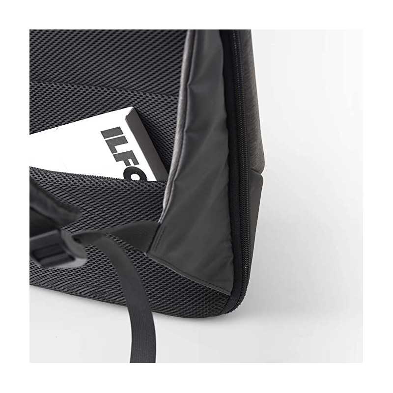 Tekniko big BLU - Zaino Antifurto dimensioni 34 x 46 x 16 cm Intempo idrorepellente tecnico con serratura presa usb