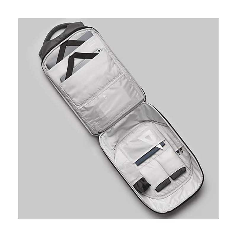 Tekniko big BLU - Zaino Antifurto dimensioni 34 x 46 x 16 cm Intempo idrorepellente tecnico con serratura presa usb