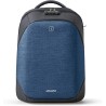 Tekniko big BLU - Zaino Antifurto dimensioni 34 x 46 x 16 cm Intempo idrorepellente tecnico con serratura presa usb